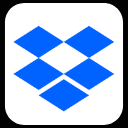 Dropbox logo, for photo storage