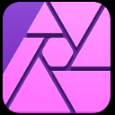 Affinity logo photo editing application