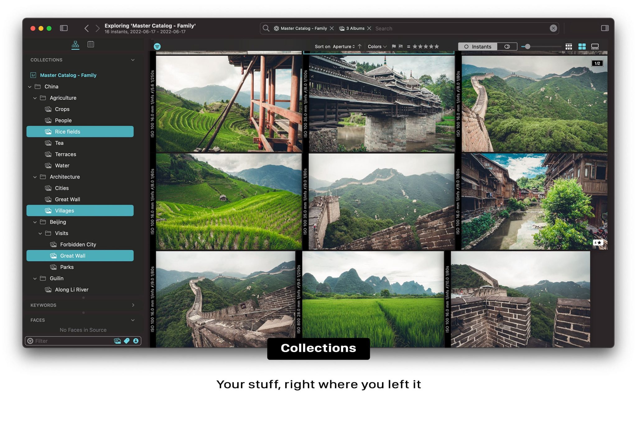 Peakto, find your collections.