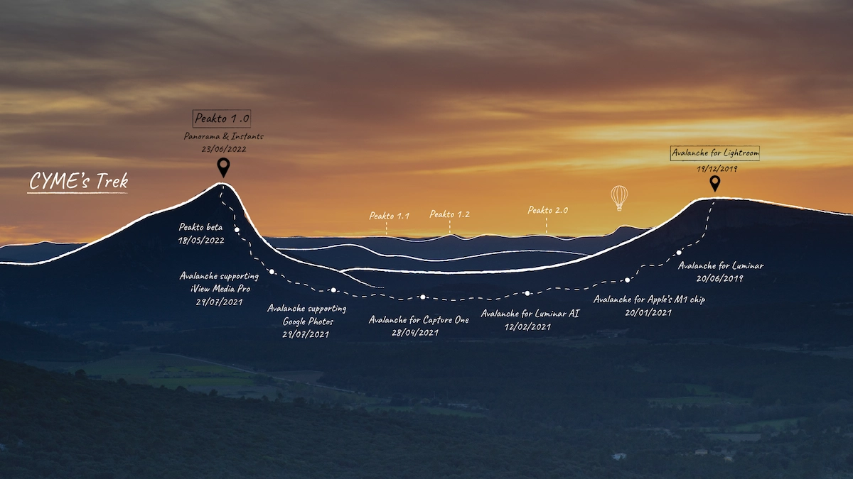 CYME trek with Avalanche and Peakto