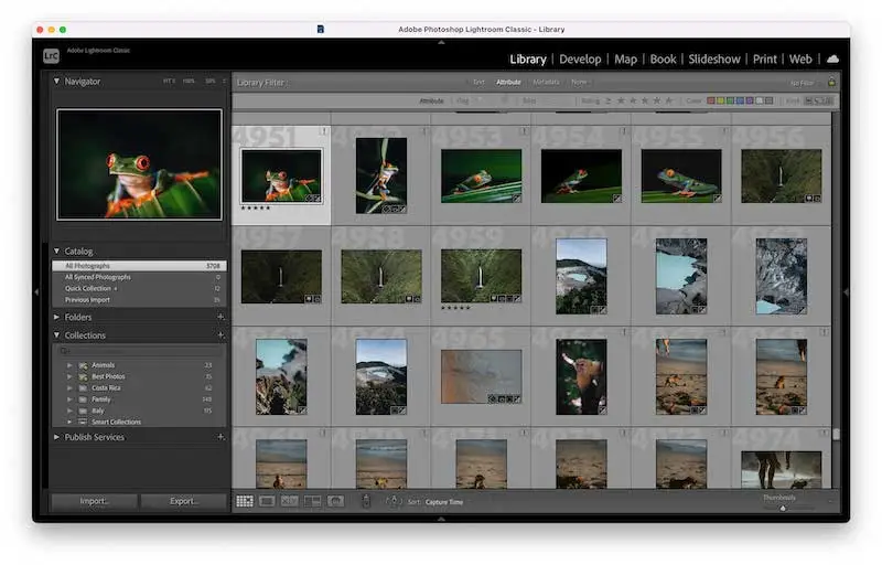 Organize your photos in Lightroom catalogs 4