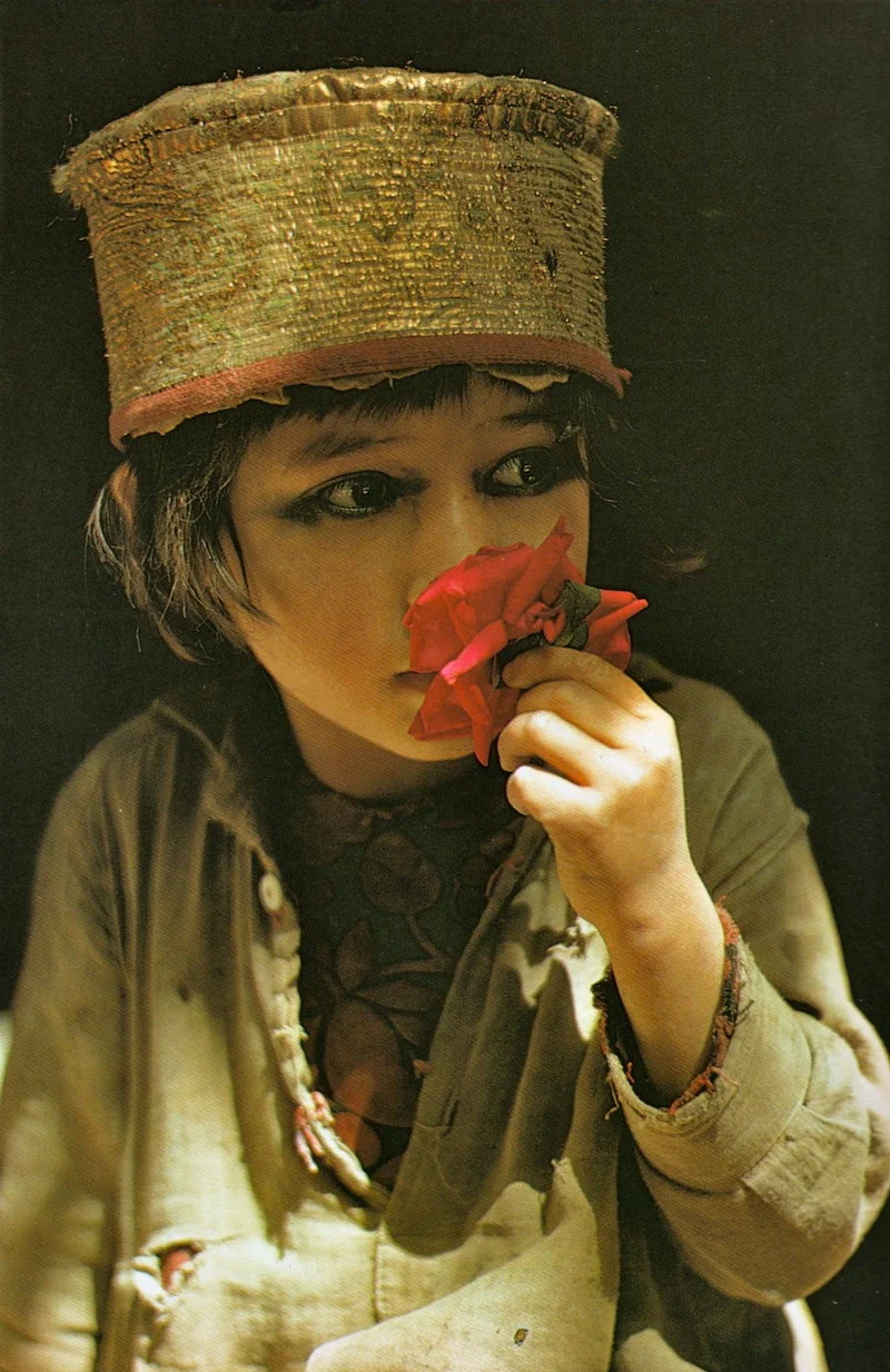 Portrait of a child taken by Roland and Sabrina Michaud, French photographers