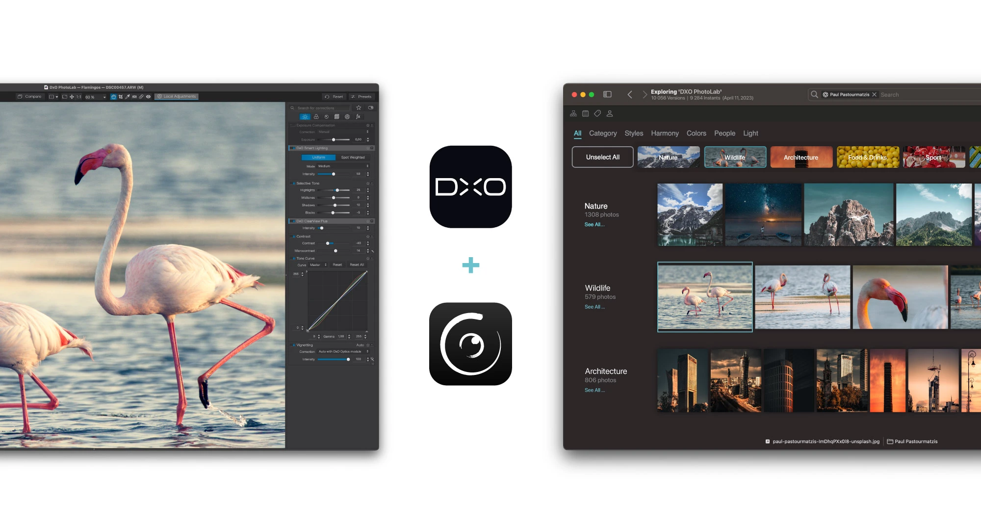 New compatibility in Peakto with DxO