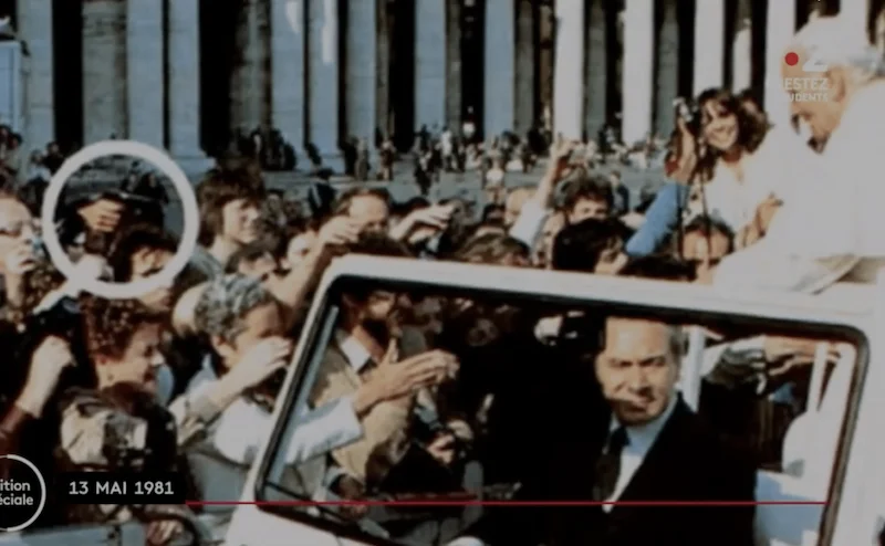 The choice of "message" to keep photos: the attempted assassination of Pope Jean Paull II