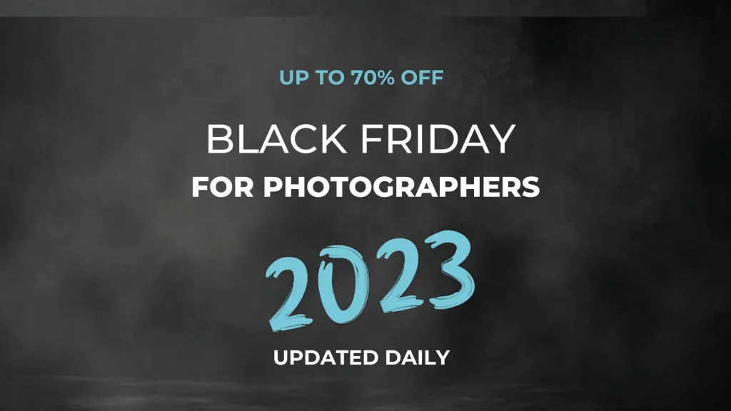 Black Friday 2023 for Photographers by CYME
