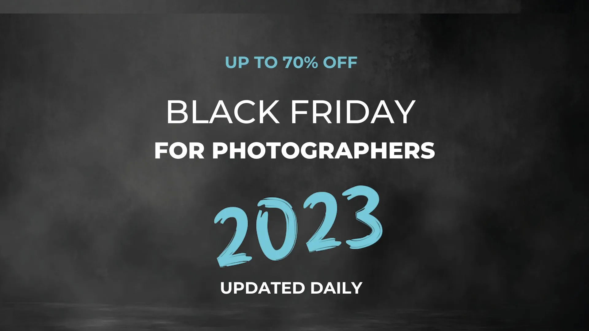 Best Black Friday Deals for Photographers 2023