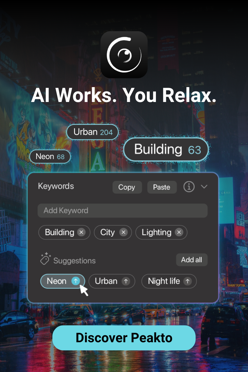 Peakto - AI Works You Relax