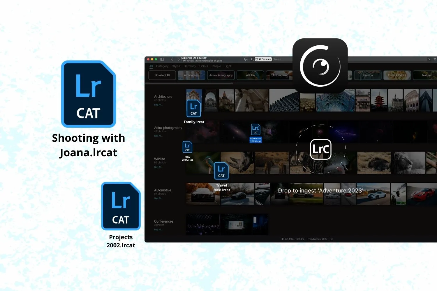 The perfect solution to consolidate your Lightroom catalogs into a single interface 02