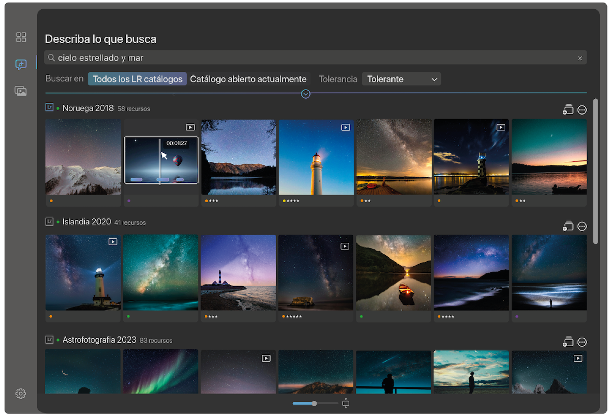 Plugin Peakto Search para Lightroom - Siempre actualizado