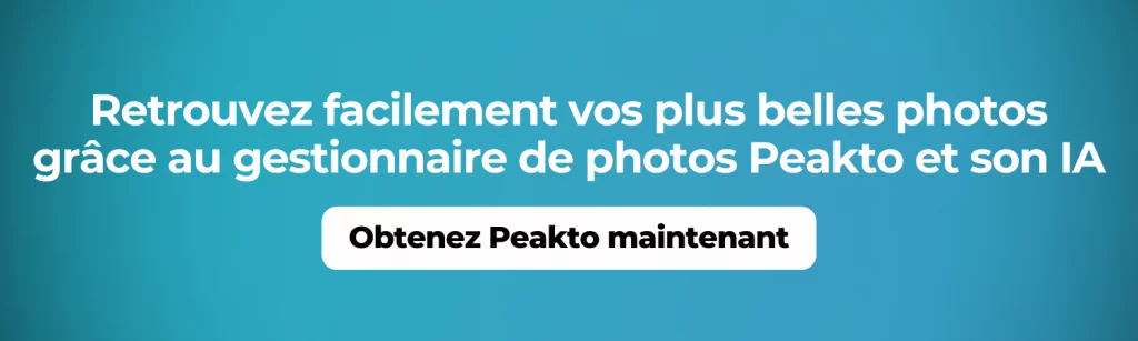 Retrouvez facilement vos plus belles photos grâce au gestionnaire de photos Peakto et son IA