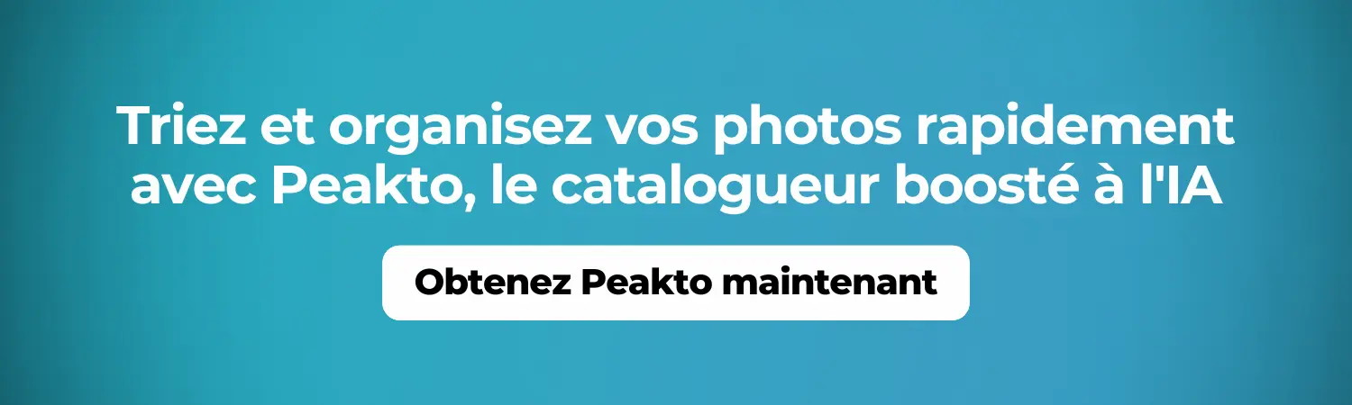 Triez et organisez vos photos rapidement avec Peakto, le catalogueur boosté à l'IA