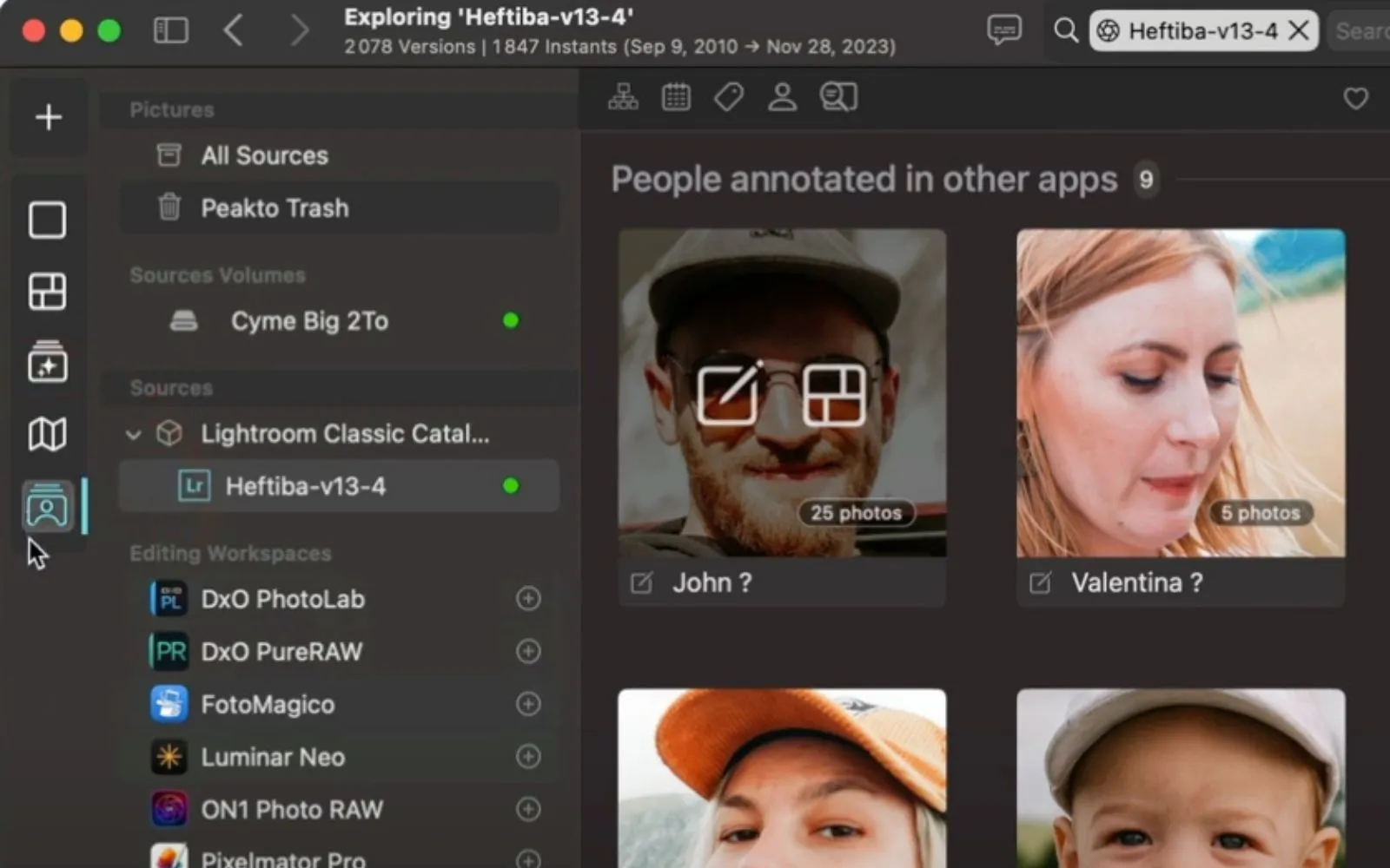 Mastering Face Annotation in Peakto 01