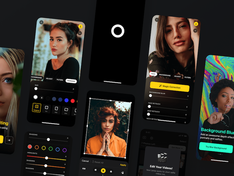 Lensa : Top AI-powered Photo Editor for Portrait Retouching