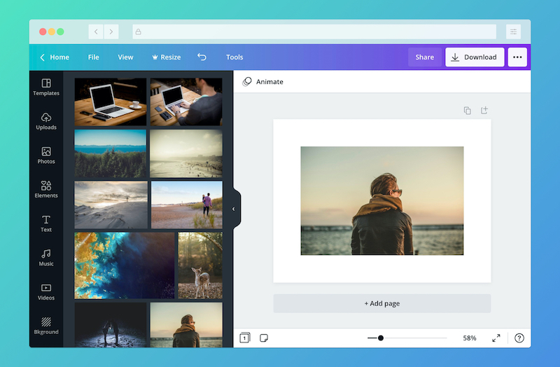 Canva : La première application de retouche photo par IA pour les réseaux sociaux