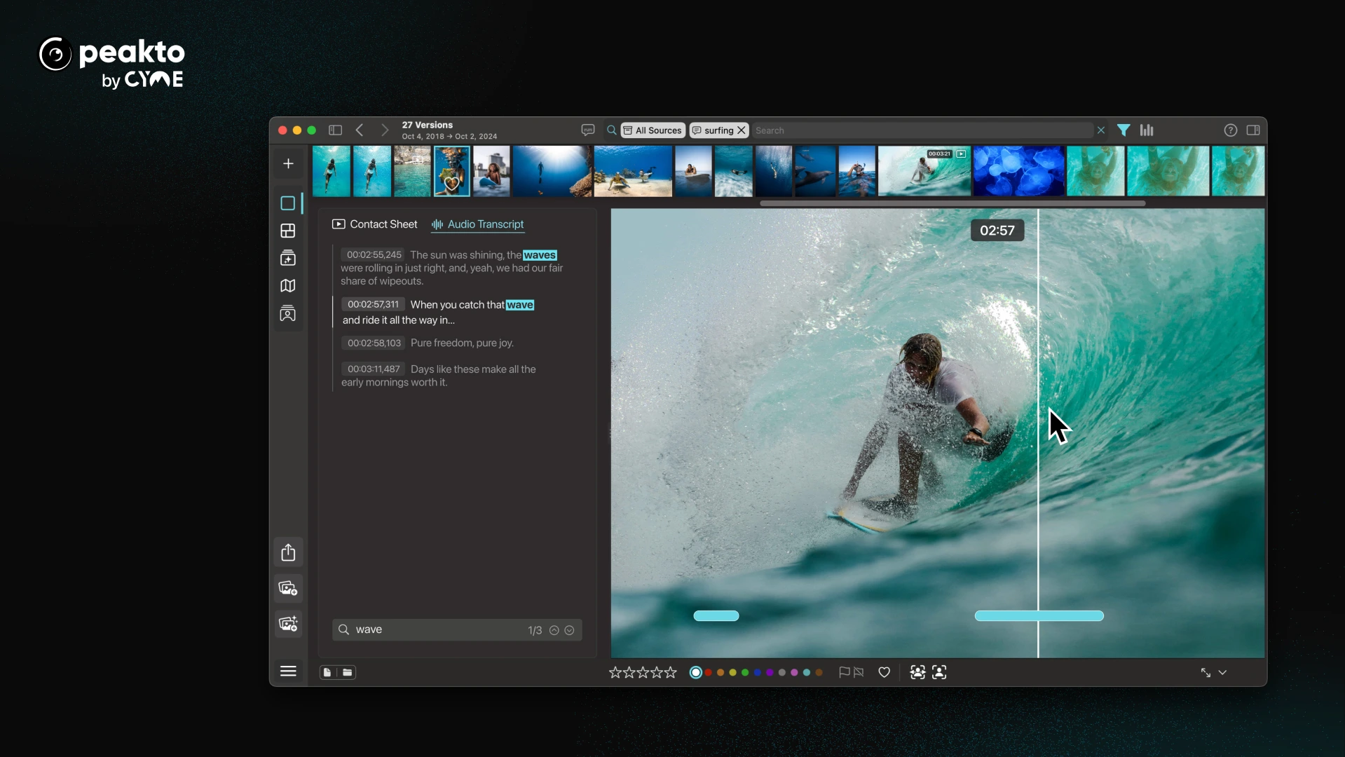 Peakto Delivers Smoother Organization and Instant Content Discovery - Peakto 2.1 - 01