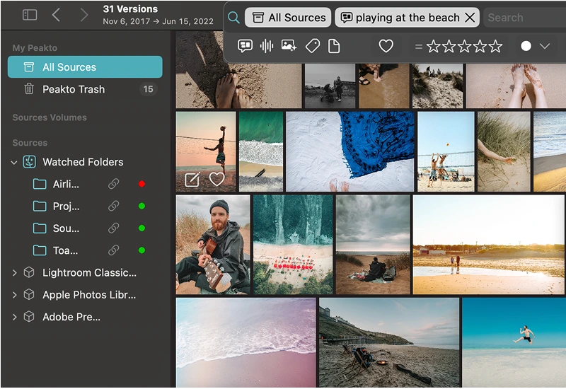 Conversational Search in Peakto - 03
