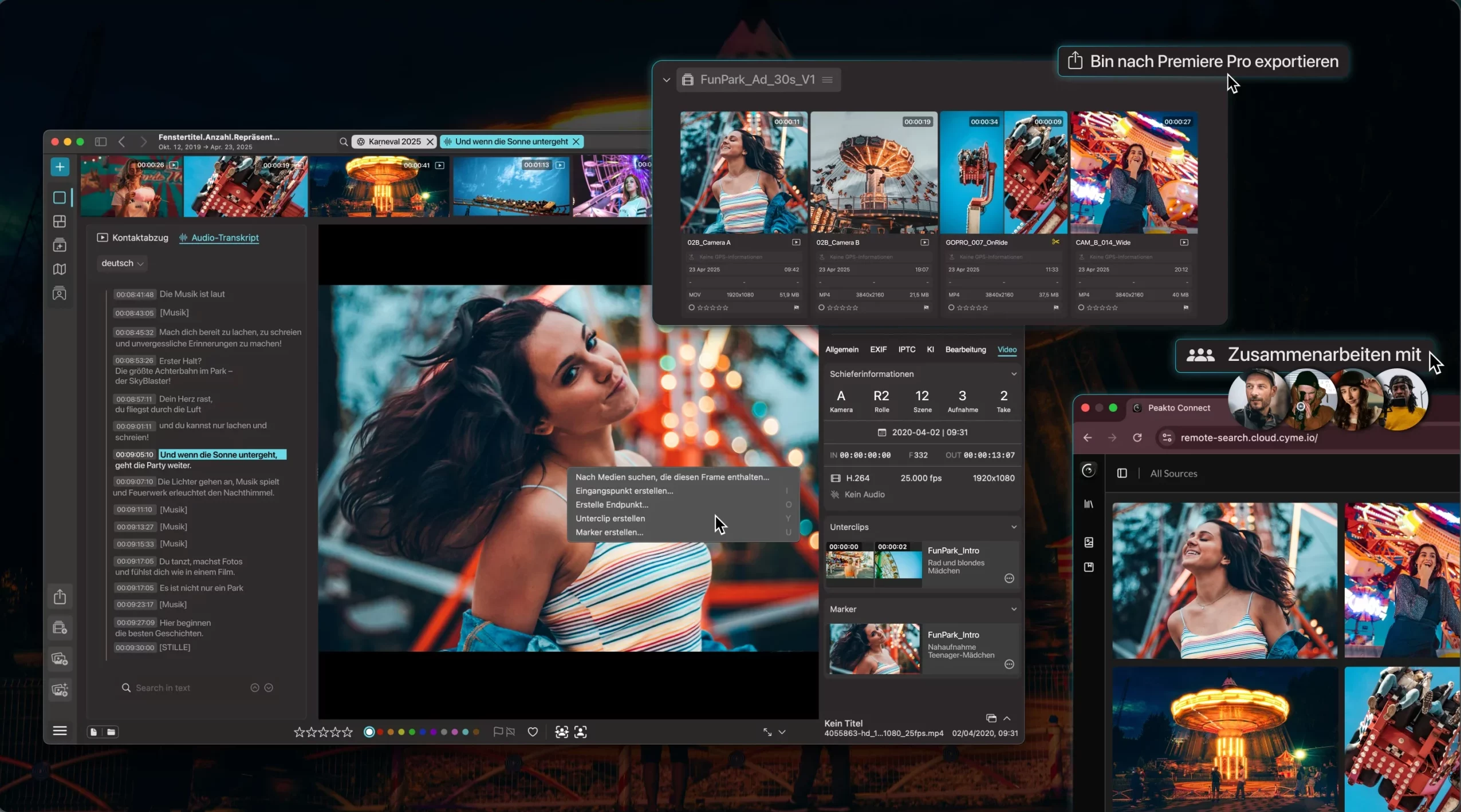 Peakto 2.4 – Für Videoprofis gemacht – 01