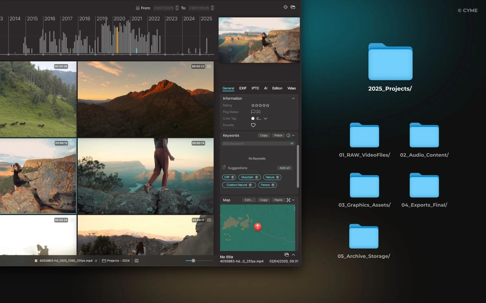 How to Catalog and Store Your Video Footage - 02