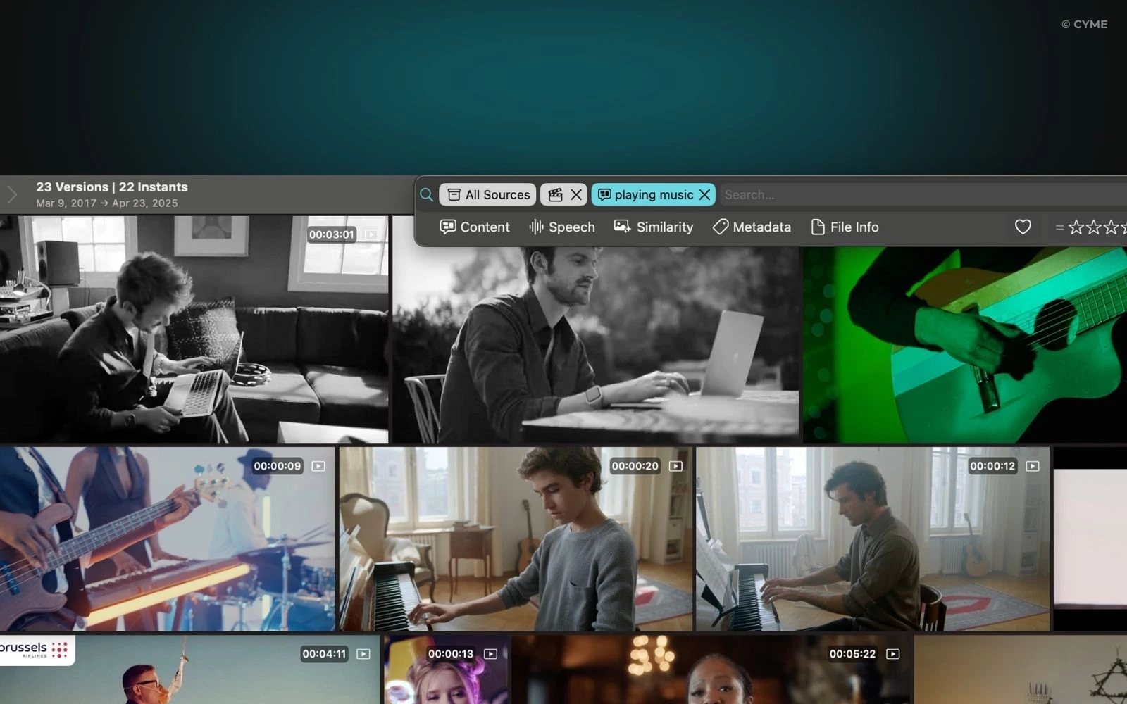 Searching Video with No Tags for Faster Workflows - 02
