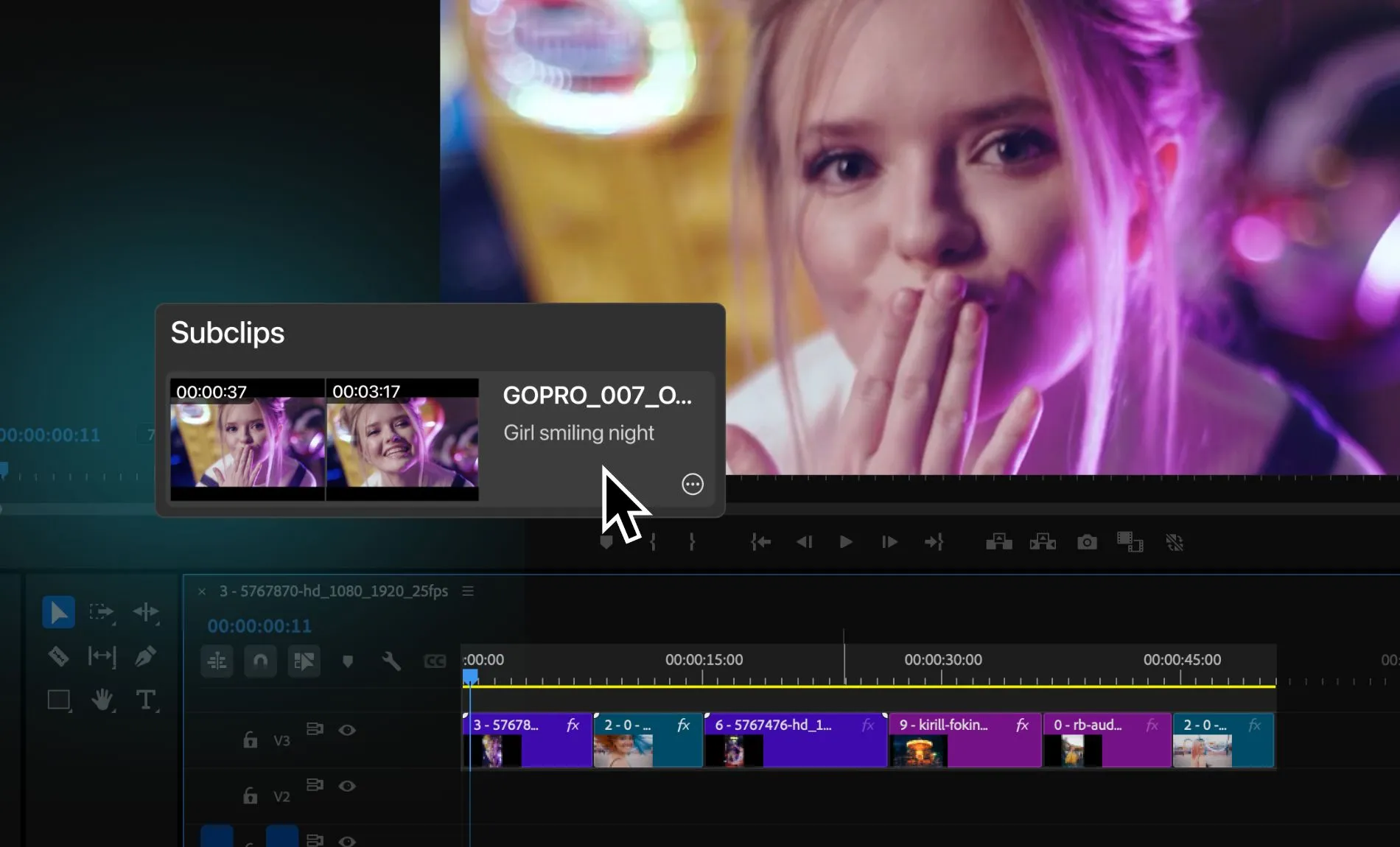 Tips for Pre-Editing: How to Prep a Video Faster Using Peakto | CYME
