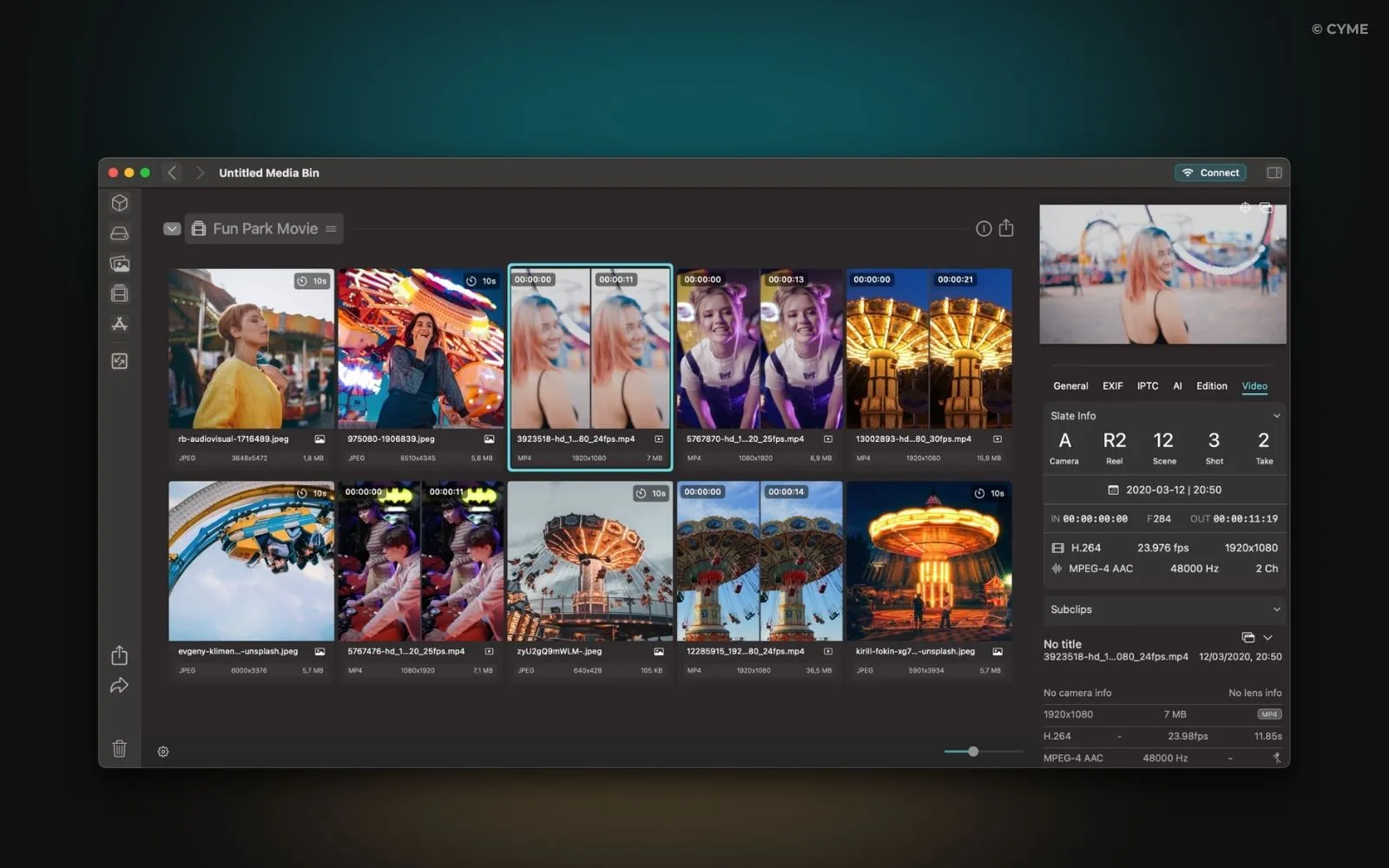 Conseils pré-montage - comment préparer une vidéo avec Peakto - 02