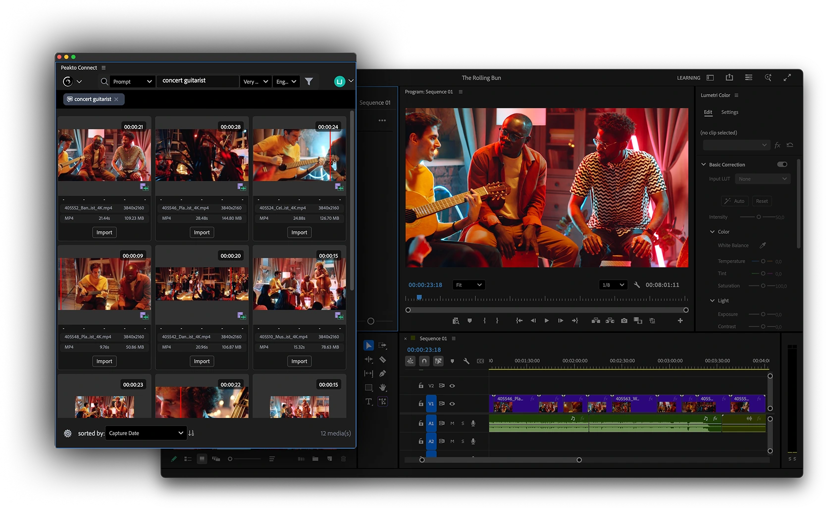 Peakto 2.5 - Plugin for Adobe Premiere Pro