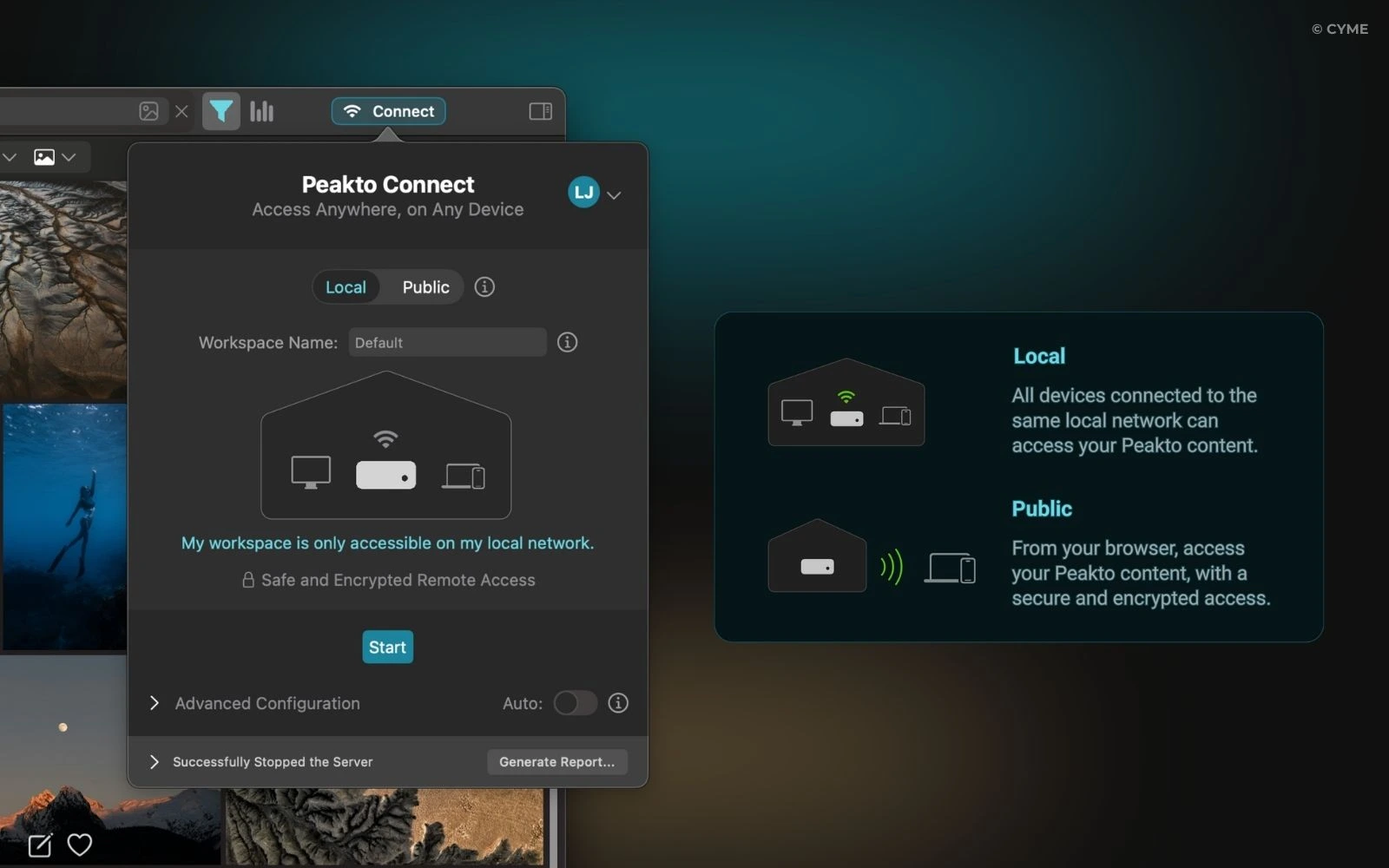 Peakto Connect - Accédez à vos photos à distance sans Cloud - 02