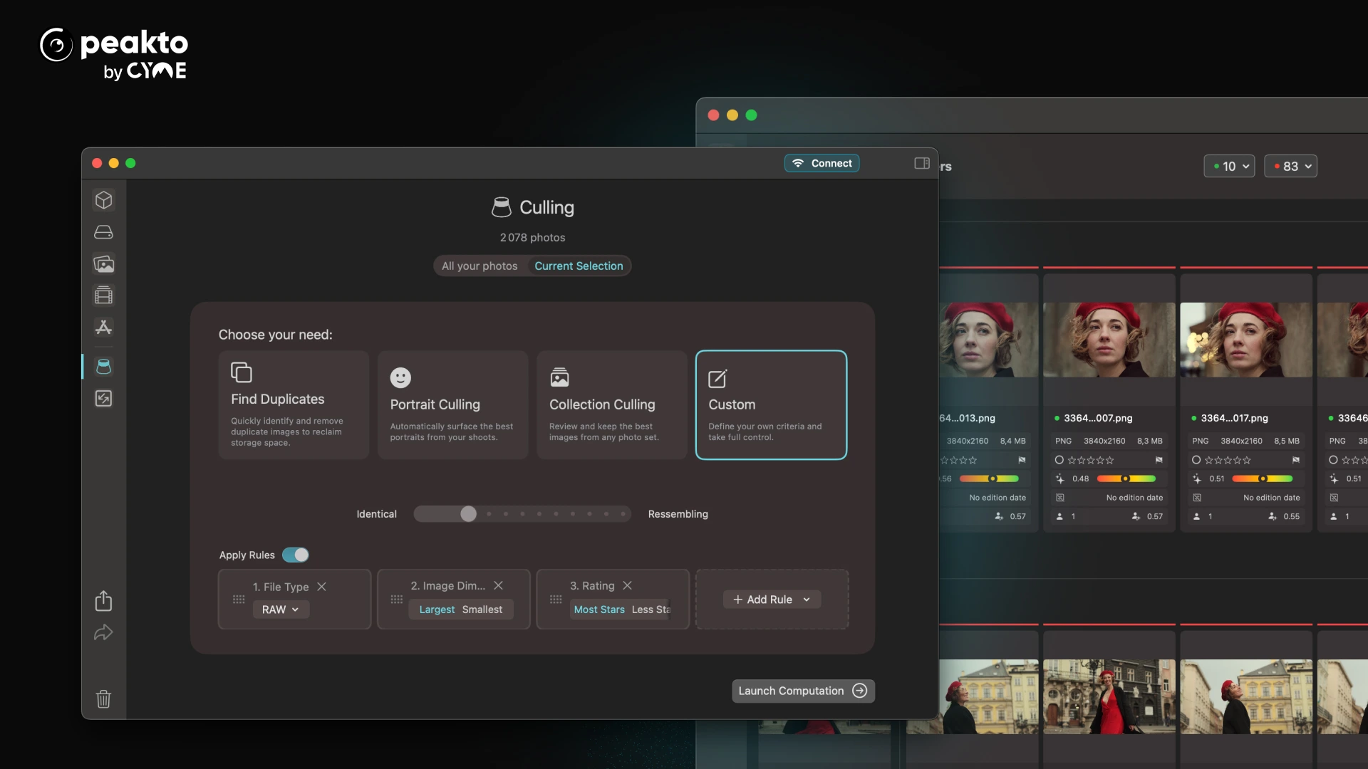 Peakto 2.6 Introduces the Most Powerful AI-Driven Culling and Deduplication - 02